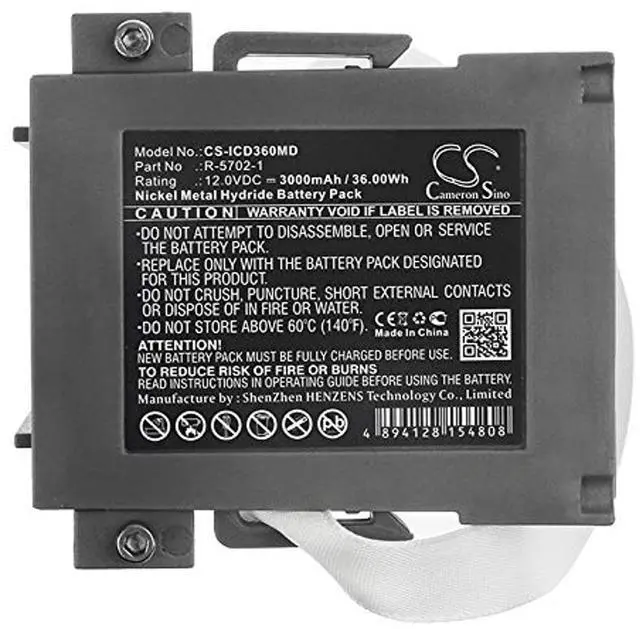 Alt view image 3 of 3 - Cameron Sino Battery for Innomed CA360B, CA360-B PN:Innomed R-5702-1 3000mAh / 36.00Wh