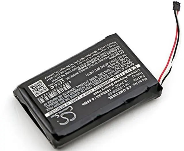 Alt view image 2 of 4 - Cameron Sino Battery for ZUMO 340LM, ZUMO 350LM, ZUMO 390LM PN: 361-00059-00 1800mAh / 6.66Wh