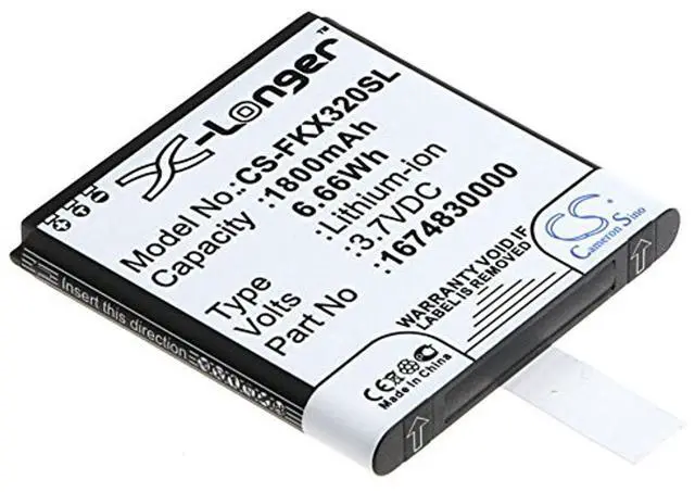 Main image of Cameron Sino Battery for Falk IBEX 25, IBEX 25 Touring, IBEX 32 PN:Falk 1674830000 1800mAh / 6.66Wh