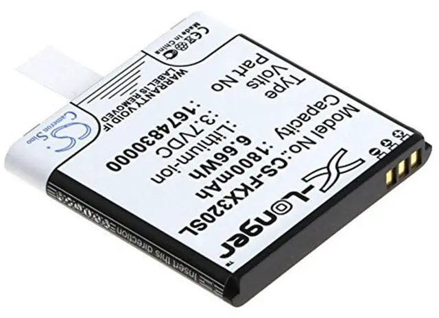 Alt view image 2 of 5 - Cameron Sino Battery for Falk IBEX 25, IBEX 25 Touring, IBEX 32 PN:Falk 1674830000 1800mAh / 6.66Wh