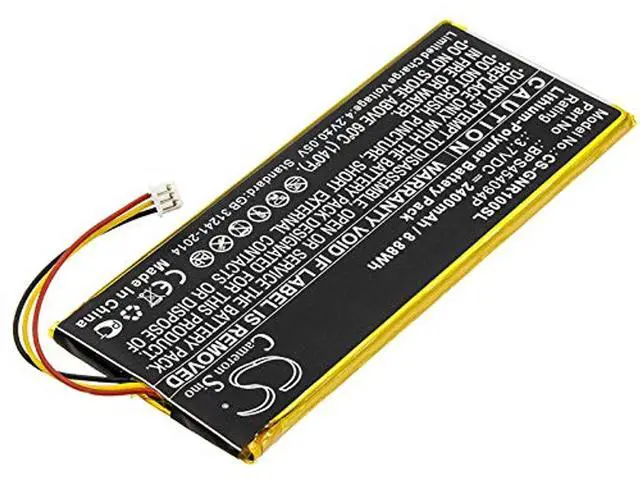 Alt view image 2 of 5 - Cameron Sino Battery for Geneva WorldRadio PN:Geneva BPS454094P 2400mAh / 8.88Wh