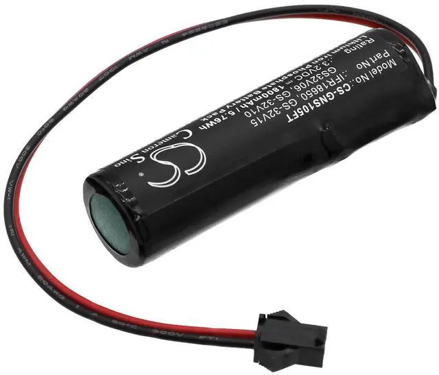 Alt view image 2 of 5 - Cameron Sino Battery for Gama Sonic Orion GS-123, Pagoda GS-104, Polaris GS-178, Royal GS-98, Solar Coach Light 10001 PN:Gama Sonic GS32V06, GS-32V10, GS-32V15, IFR18650 1800mAh