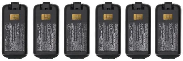 Main image of Battery for CK3 CK3A CK3X CK3R CK3C CK3C1 CK3N CK3N1 EDA61K CK3B (6PCS)