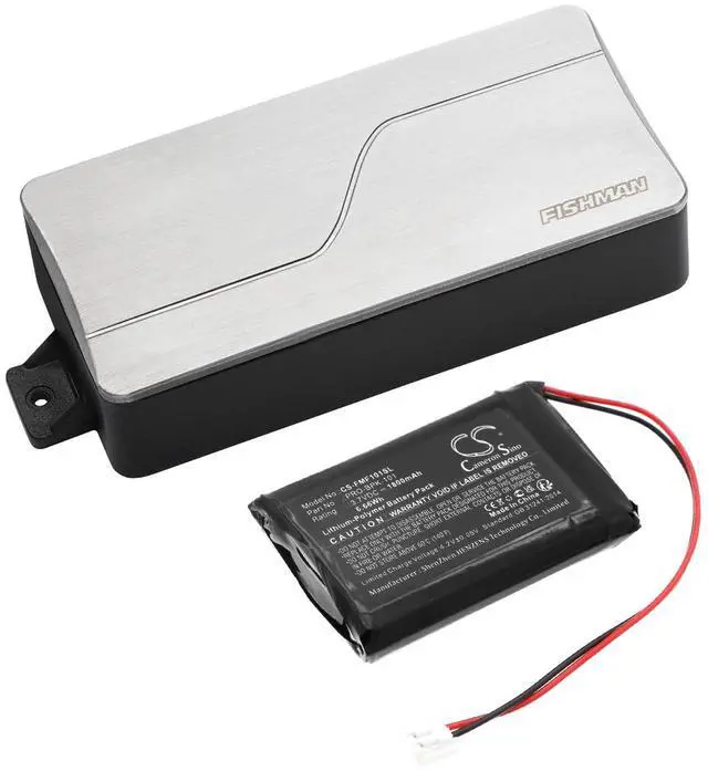 Alt view image 6 of 7 - Cameron Sino Battery for Fishman fender Acoustasonic, Fluence PN:Fishman 10462957, ACC-FLU-RBT, PRO-BPK-101 1800mAh / 6.66Wh