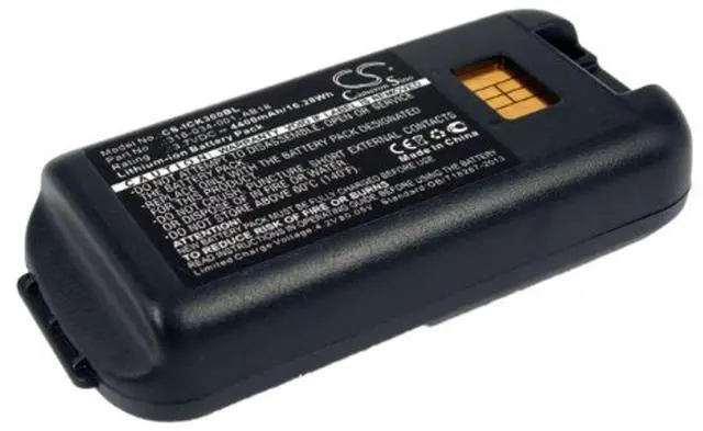 Main image of Cameron Sino Battery for Intermec CK3, CK3A, CK3C, CK3C1, CK3N, CK3N1, CK3R, CK3X PN:Intermec 318-033-001, 318-033-021, 318-034-001, AB17, AB18 4400mAh