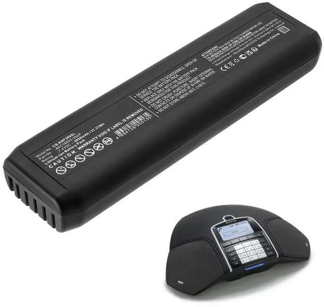 Alt view image 2 of 7 - FYIOGXG Cameron Sino Battery for Konftel 300M, 300MX, 300W, 300WX PN:Konftel 900102095, AEC18650-2S2P, Li18S 5050mAh / 37.37Wh