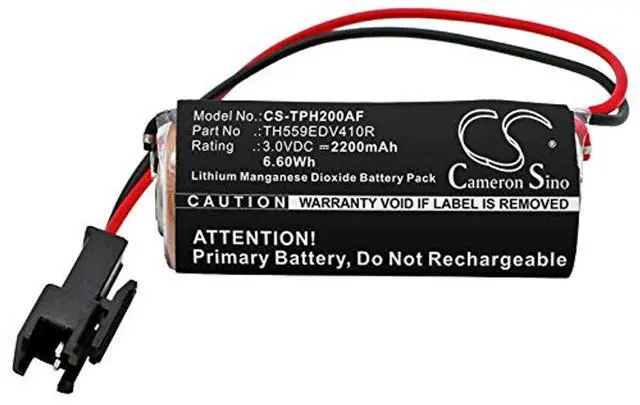 Main image of Cameron Sino Battery for TOTO Eco EFV, TEL3GCCN-10, TEL3GCCN-60, TEL3GGC-10, TEL5LSC-10, TH559EDV410R, TN78-9V310