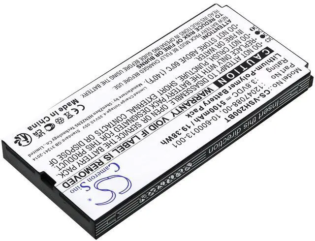 Alt view image 2 of 4 - (10Pack) Battery for Smart Hub Control Panel, VS-SH2000-C00 PN: 10-600013-001, 12047088-00 5100mAh / 19.38Wh