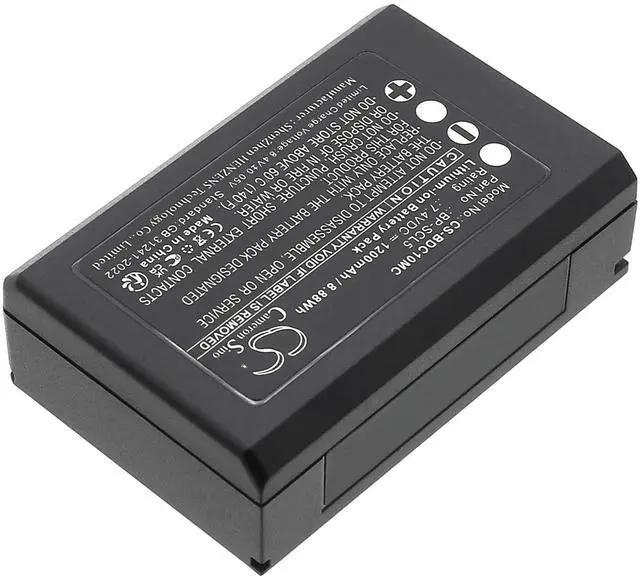 Alt view image 2 of 5 - Battery for Leica M10, M10P, M10R PN:Leica 24003, BP-SCL5 1200mAh / 8.88Wh