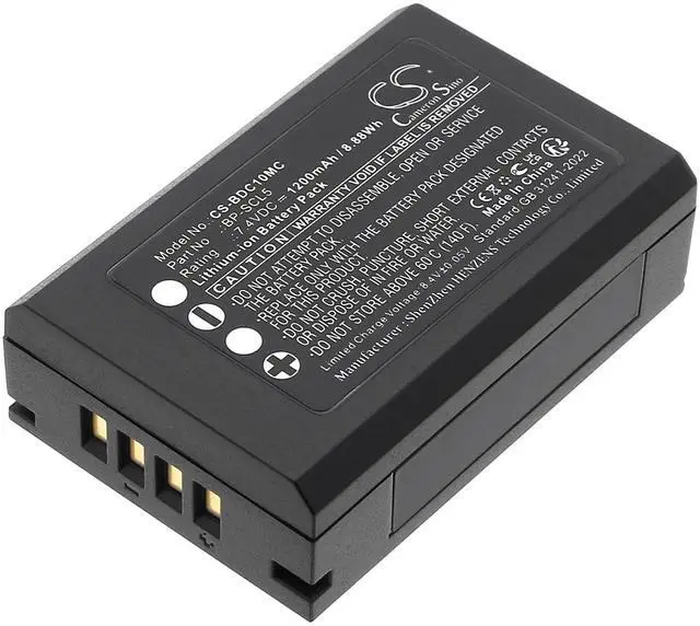 Main image of Battery for Leica M10, M10P, M10R PN:Leica 24003, BP-SCL5 1200mAh / 8.88Wh