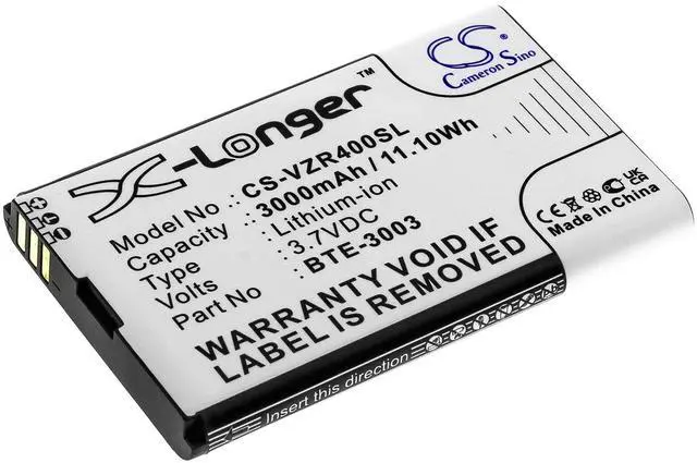 Main image of CS Battery for ORB400LB, RC400L PN: BTE-3003 3000mAh / 11.10Wh