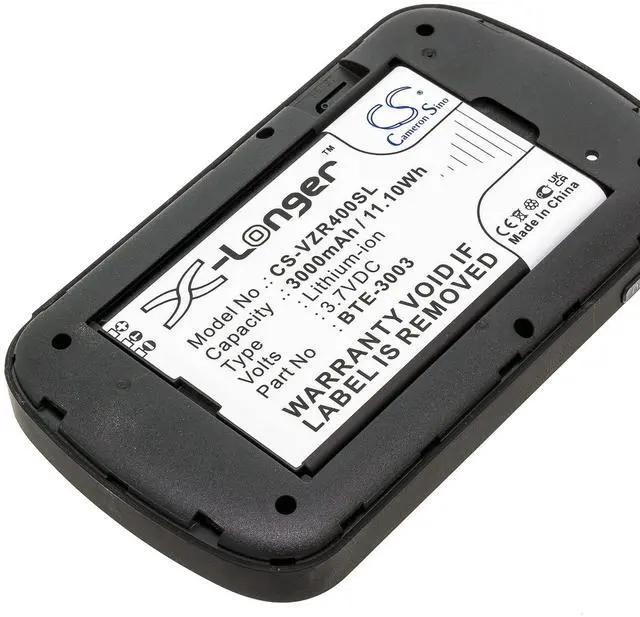 Alt view image 5 of 5 - CS Battery for ORB400LB, RC400L PN: BTE-3003 3000mAh / 11.10Wh