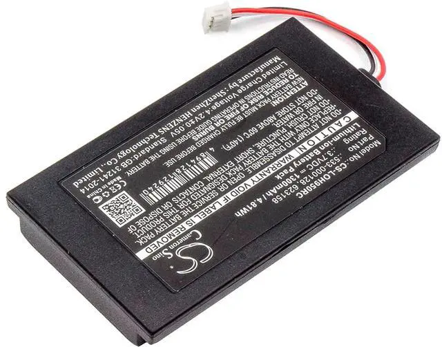 Alt view image 2 of 5 - CS Battery for 915-000257, 915-000260, Elite, Harmony 950 PN: 533-000128, 623158 1300mAh / 4.81Wh