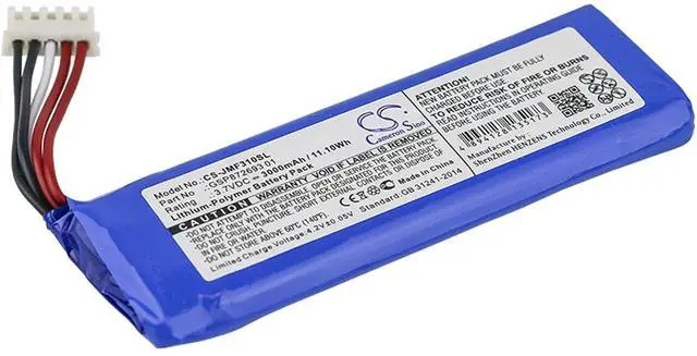 Alt view image 3 of 4 - Cameron Sino Battery for JBL Flip 4, Flip 4 Special Edition PN:JBL GSP872693 01 3000mAh / 11.10Wh