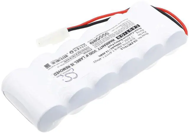 Alt view image 2 of 5 - Cameron Sino Battery for Lithonia LV S W R 120/277 ELN UM PN:Lithonia 4PH22, 60619-1, 61117-1, ELB 0701N 2000mAh / 14.40Wh