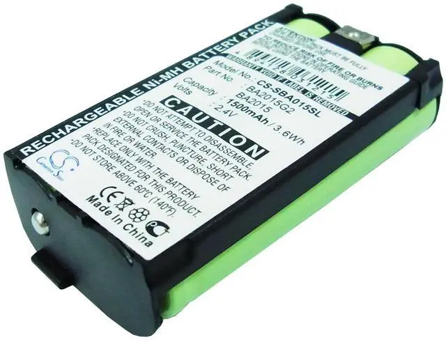 Alt view image 5 of 5 - Cameron Sino Battery for Sennheiser 2015FM, EK1038, G2 PN:Sennheiser BA2015, BA2015G2 1500mAh / 3.60Wh