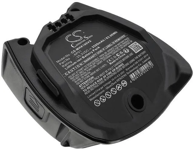 Main image of Replacement Battery for Miele HX1, HX1 Facelift, HX2, Triflex HX1, Triflex HX1 Facelift, Triflex HX2 PN:Miele 1010042, 11384710, AP01, AP02, HS19 2500mAh / 63.00Wh