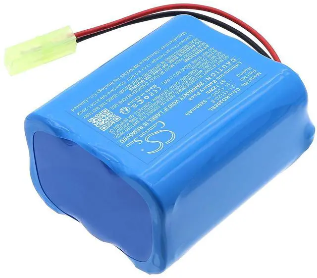 Alt view image 2 of 5 - Battery for Lucky Duck Agitator HDi - Drake, Hen & Goose, Kennel Fan PN:Lucky Duck 21-11120-8 5200mAh / 57.72Wh