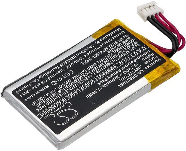 Alt view image 2 of 4 - Cameron Sino Battery for DeLorme AG-008727-201, INCRH20, INRCH25, InReach Explorer, inReach SE, Q639603N, T7V1315 2000mAh