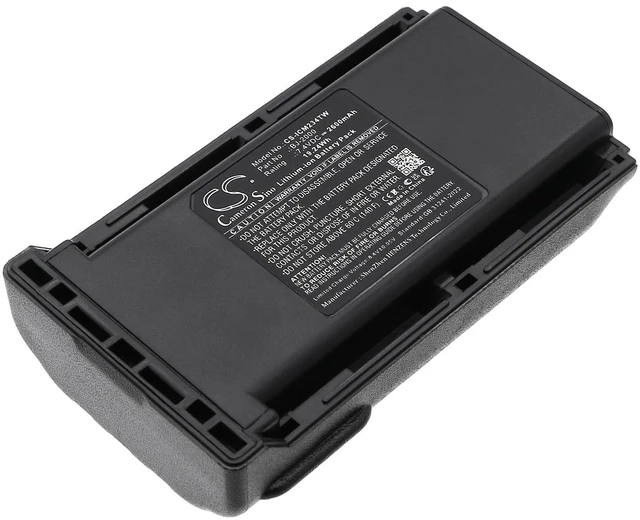 Main image of Battery for Icom IC-4011, IC-A14, IC-A14S, IC-F14, IC-F14S, IC-F15, IC-F43TR 52, IC-F44, IC-F44G, IC-F44GS, IC-F44GT PN:Icom BJ-2000, BP-230N, BP-231N, BP-232H, BP-232N, BP-232WP 2600mAh / 19.24Wh