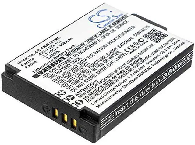 Main image of CS Battery for FrontRow FR Wearable Lifestyle PN:FrontRow 450-7359-101 800mAh / 2.96Wh