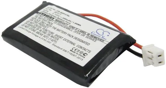Main image of CS Battery for DA210, iQ plus remote transmitter, iQ transmitter, Transmitter iQ PN: BP37T 450mAh / 1.66Wh