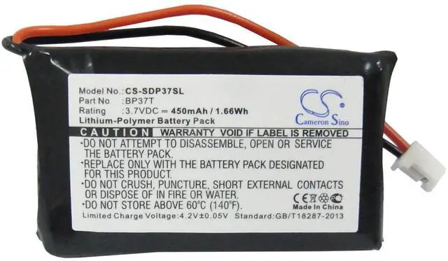 Alt view image 5 of 5 - CS Battery for DA210, iQ plus remote transmitter, iQ transmitter, Transmitter iQ PN: BP37T 450mAh / 1.66Wh