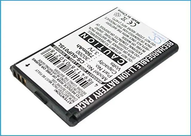 Alt view image 4 of 5 - CS Battery for uPro, uPro Go PN: 1008000134, 30200, GPS305CA 750mAh