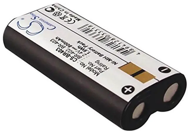 Alt view image 2 of 5 - CS Battery for Olympus DS-2300, DS-3300, DS-4000, DS-5000, DS-5000ID PN:Olympus BR-402, BR-403 800mAh / 1.92Wh