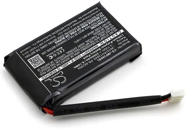 Alt view image 2 of 5 - CS Battery for JBL Flip 2 (2014), Flip II (2014) PN:JBL JN151PH13849, PR-652954 2200mAh / 8.14Wh