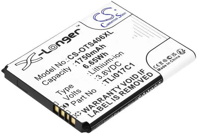 Main image of Battery for Alcatel One Touch Streak,  OT-4060,  OT-4060A