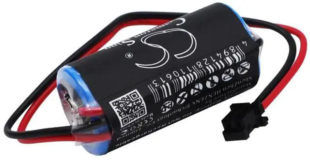 Alt view image 2 of 5 - 1800mAh Battery for Mitsubishi CR17335SE-R, GT15-BAT, ER2/3A,Sanyo CR17335SE-R, GT15-BAT, ER2/3A