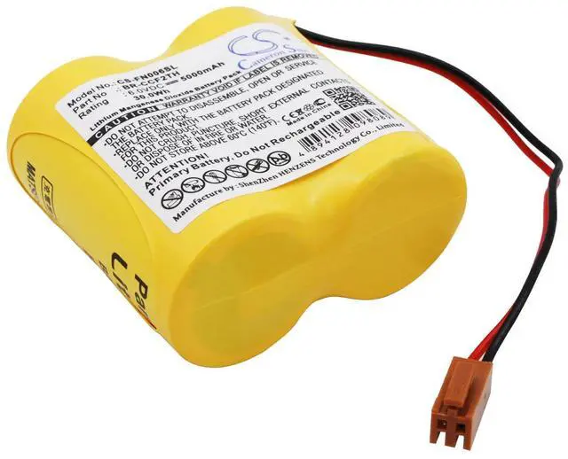 Main image of 5000mAh  Battery for Cutler Hammer A06 series PLC controllers , Fanuc A06 series programmable logic controllers , and others