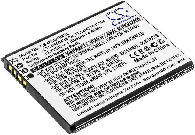 Main image of battery for AT&T Flip IV U102AA Cingular Flip IV U102AA Cricket U102AC Debut Flip