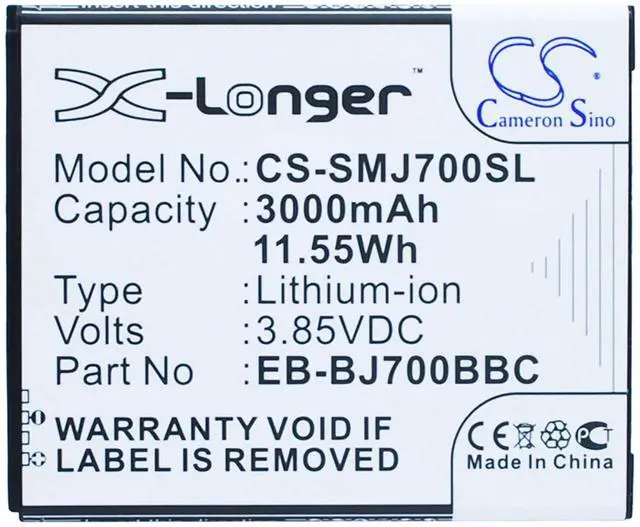 Main image of 3000mAh  Battery for Samsung Galaxy J7, SM-J7000, SM-J7008, Galaxy J7 Duos, SM-J700F/DS, SM-J7009 , and others