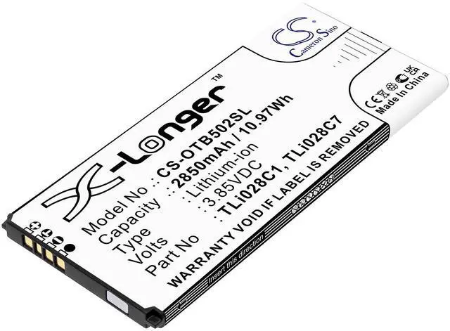 Main image of battery for Alcatel 1B 2020 OT-5002A OT-5002D OT-5002F OT-5002I OT-5002M OT-5002X OT-5002S