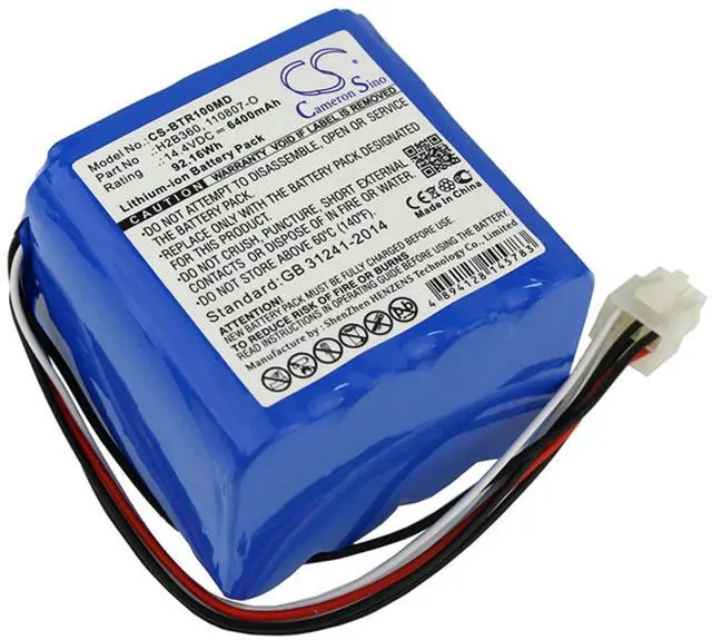Main image of New 6400mAh Battery for Bellavista 1000,Respirator; P/N:030.811.020,110807-O,300.784.00,H2B360