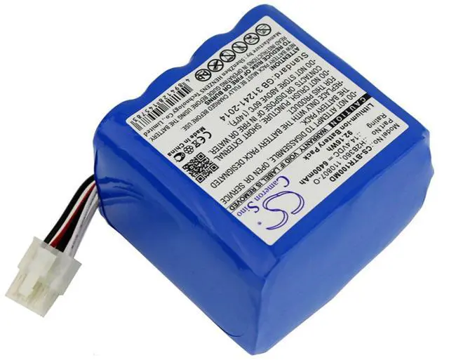 Alt view image 2 of 4 - New 6400mAh Battery for Bellavista 1000,Respirator; P/N:030.811.020,110807-O,300.784.00,H2B360