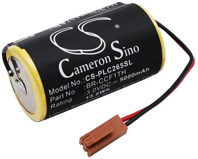 Main image of Cameron Sino Battery for Panasonic PN:Panasonic A02B-0120-K106, A20B-0130-K106, A98L-0031-0007, BR26500, BR-C, BR-CCF1TH 5000mAh / 15.00Wh