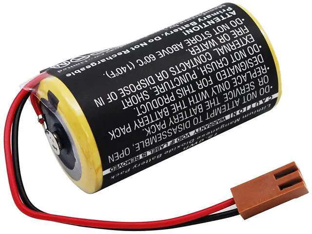 Alt view image 4 of 5 - Cameron Sino Battery for Panasonic PN:Panasonic A02B-0120-K106, A20B-0130-K106, A98L-0031-0007, BR26500, BR-C, BR-CCF1TH 5000mAh / 15.00Wh