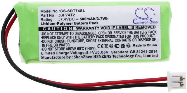 Alt view image 3 of 5 - 500mAh Battery for Dogtra Transmitter 2300NCP, Transmitter 2302NCP, 2302NCP Advance, 310-354-0101, and others