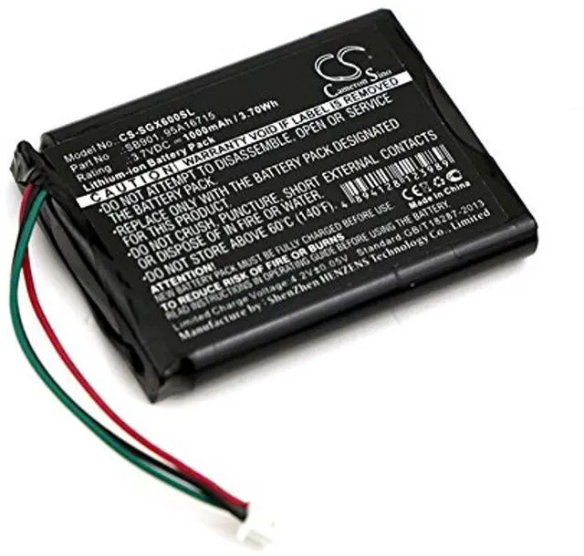 Main image of Cameron Sino Battery for SHURE MXW1, MXW1 Bodypack, MXW6, MXW6 Boundary, MXW8 Desktop Base Wireless Tra, MXW8 Wireless Transmitters 1000mAh