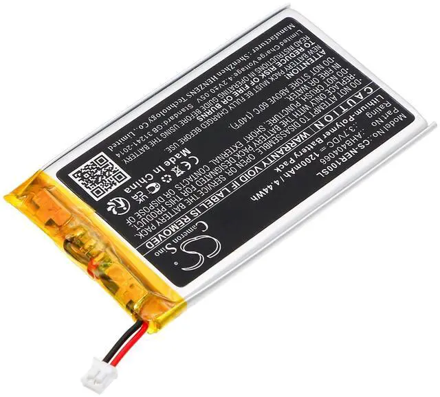 Alt view image 2 of 5 - Battery for Neeo Control 4, NE-RMT PN:Neeo AHB404066 1200mAh / 4.44Wh