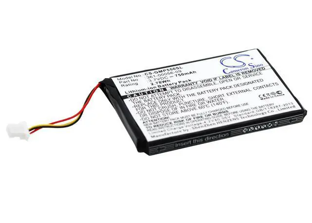 Alt view image 2 of 5 - 750mAh  Battery for Garmin Pro 70 Trashbreaker, Pro 550 Trashbreaker, Pro Trashbreaker, Pro 70 Receiver, and others