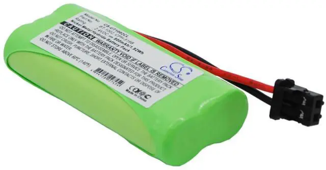 Alt view image 2 of 6 - 800mAh Battery for Sony DECT 1060, DECT 1080SOUTHWESTERN BELL DCX100, DECT 160, DECT 180Toshiba DCX100, DECT 160 and others