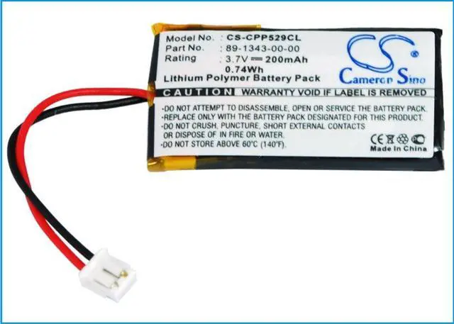 Alt view image 3 of 7 - 200mAh Battery for AT&T TL7600, TL7601, TL7610, TL7611, TL7650, TL7651, TL7612,Vxi BlueParrot V100, V150, V100 Wireless, B250-XT