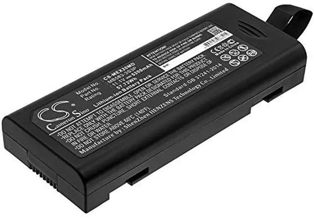 Alt view image 5 of 5 - Cameron Sino Battery for Mindray Accutorr 3, DPM 6, DPM7, Passport 12, Passport 12m, Passport 17m, Passport 8, T5, T6, T8 5200mAh