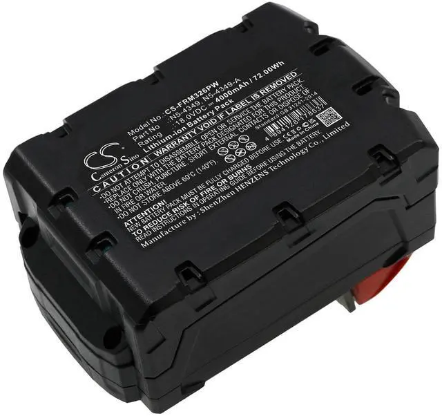 Alt view image 3 of 5 - battery for Ansul 427308  423520  427312   Schneider Accutech AP10  Accutech DP20  Accutech GP10  AP10  DP20  GP10