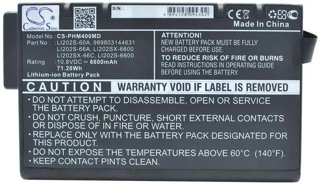 Main image of Cameron Sino Battery for Sm-Energy PN:Sm-Energy SM202 6600mAh / 71.28Wh