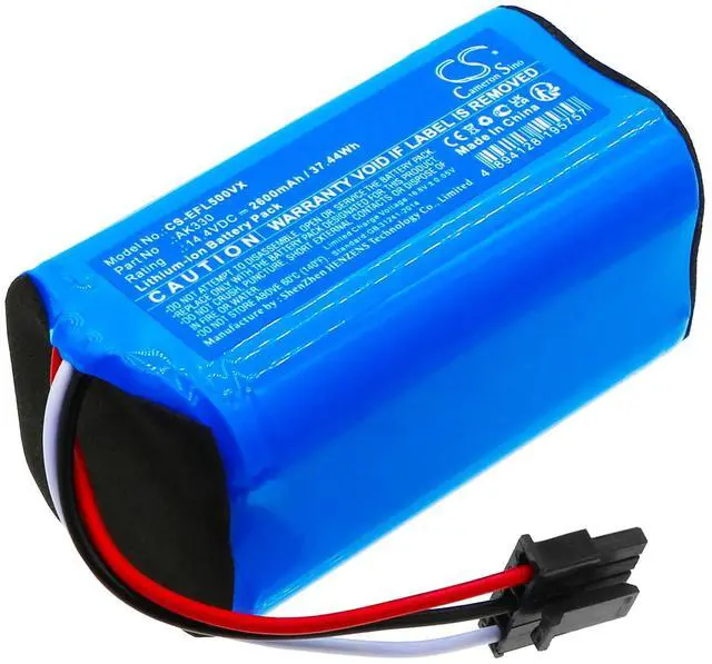 Main image of Cameron Sino Battery for Eufy L50, L60, L60 SES, T2265 PN:Eufy AK330 2600mAh / 37.44Wh